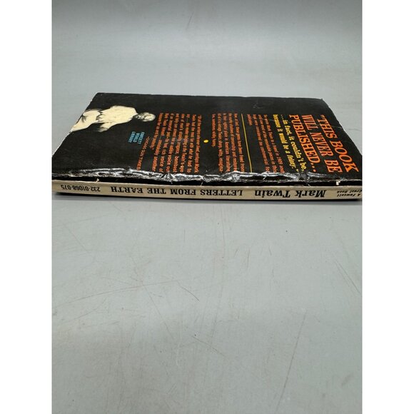 Mark Twain Letters From The Earth Paperback book 1967 Bernard DeVoto Fawcet READ - Picture 3 of 6